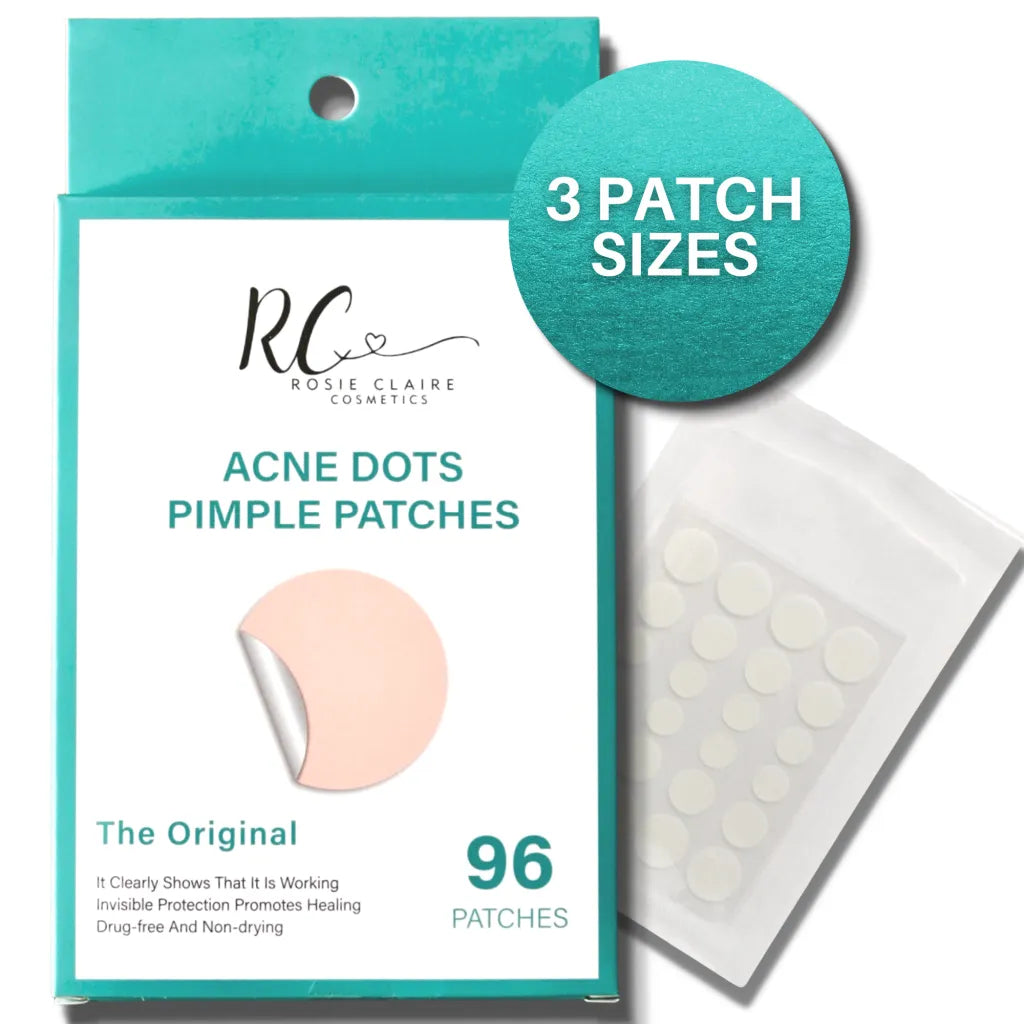 Hydrocolloid Acne Pimple Patches 96 Count Variety Size Rosie Claire