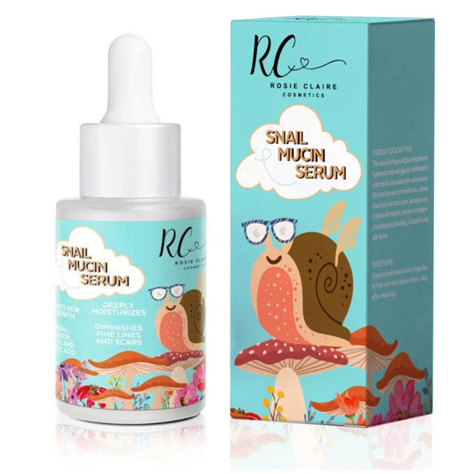 Rosie Claire Snail Mucin Serum with Vitamin C & E - Skin